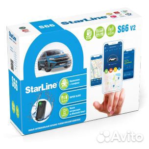 Автосигнализация StarLine S66 V2 BT (2CAN / 4LIN