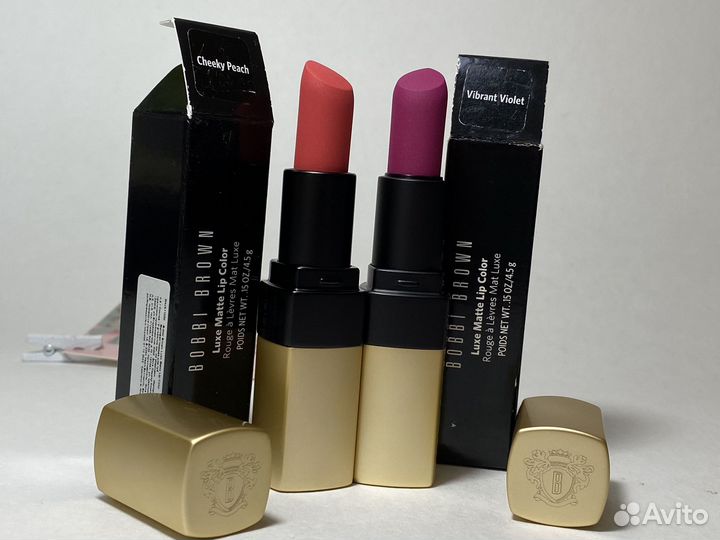 Помады матовые Bobbi Brown Luxe Matte