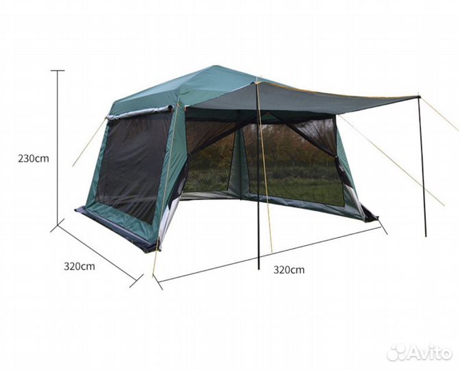 Шатер туристический (Art-1928)