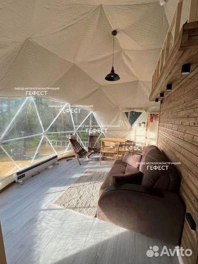 Геокупол сфера, купольный шатер