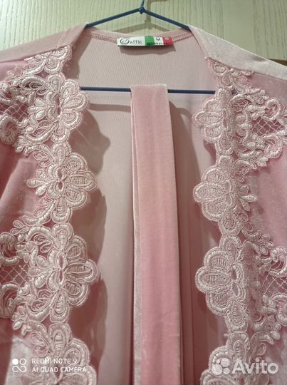 Велюровый халат