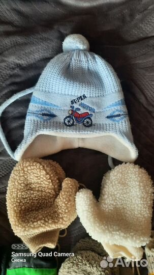 Шапка детская зимняя и демисезонная