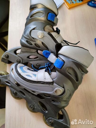 Роликовые коньки раздвижные 30-33