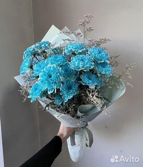 Букет хризантем гигант