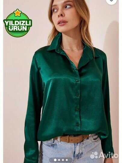 Сатиновая рубашка