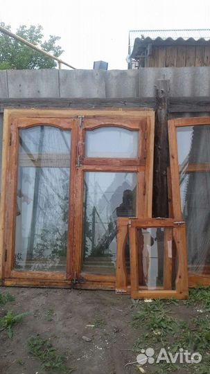 Оконные деревянные рамы бу