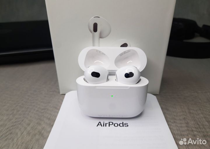 Airpods 3 Premium Gold + доставка/гарантия