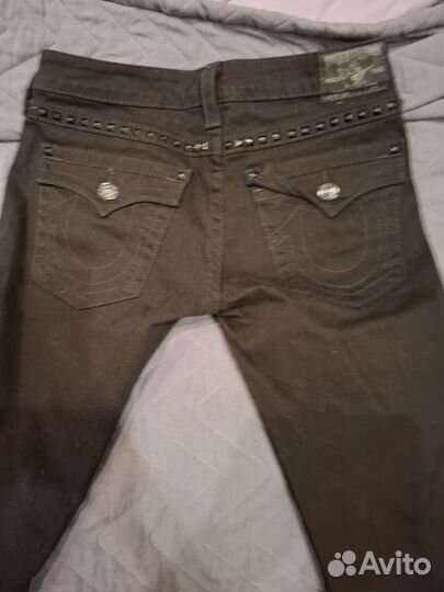 Джинсы true religion черные