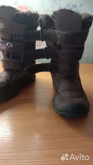 Сапоги детские зима