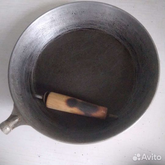 Сковорода алюминиевая и нерж.,дуршлаг. СССР