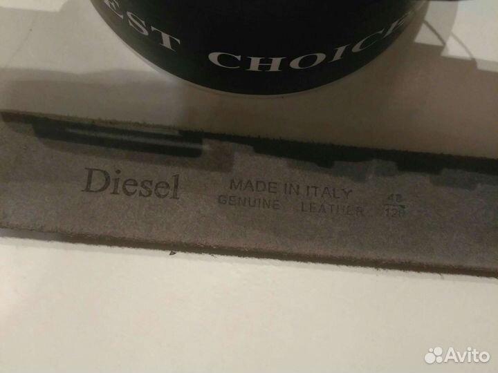 Ремень Натуральная цельная кожа Diesel