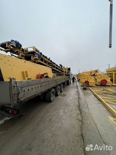 Агрегат сортировки кс-100, грохот для песка, щебня