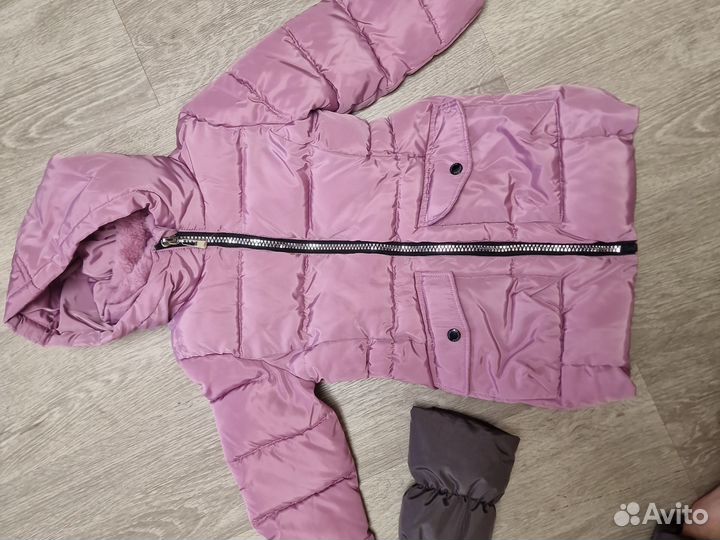 Куртки 116,110 зима