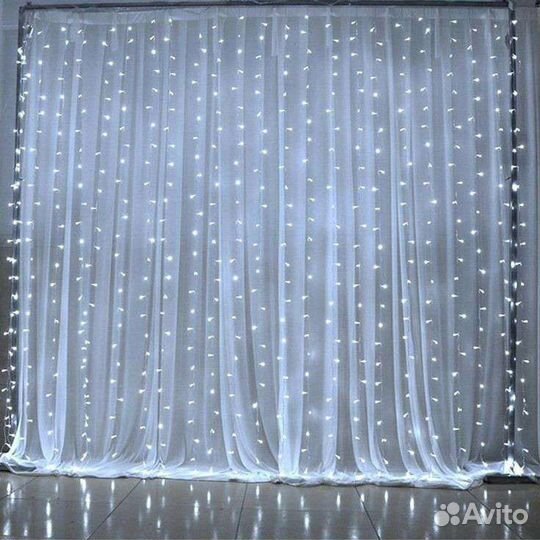 Гирлянда штора