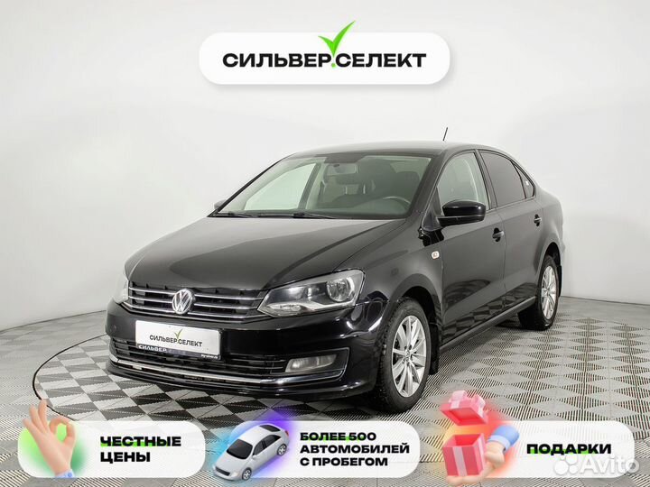 Volkswagen Polo 1.6 AT, 2017, 101 555 км