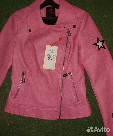 Куртка кожзам размер S
