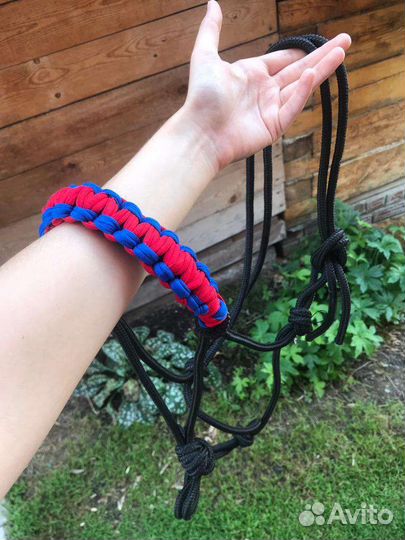 Недоуздок для лошади веровочный