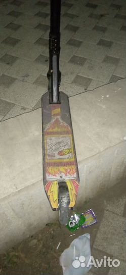 Трюковой самокат теч тим