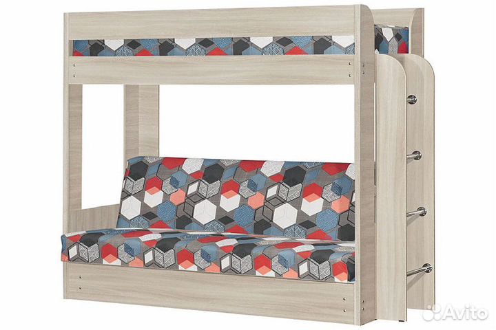 Диван-кровать двухъярусная. В наличии
