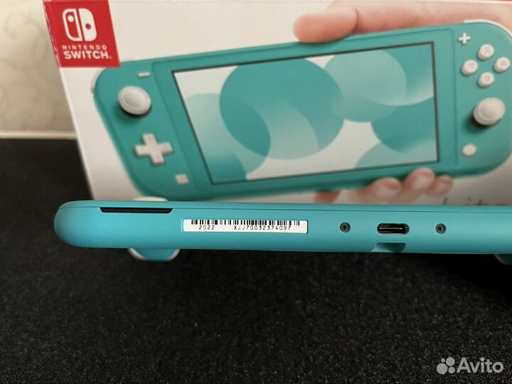 Прошитая новая Nintendo switch lite 64+32gb