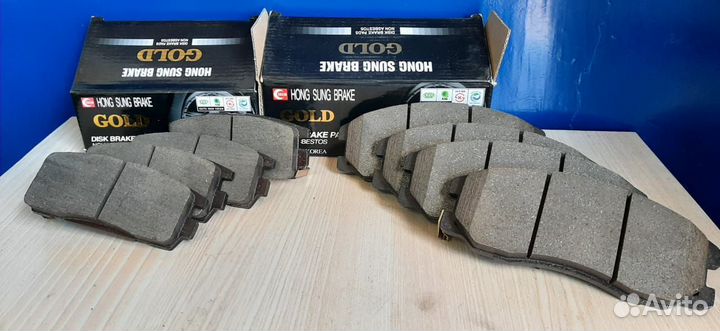 Тормозные колодки новые на дэу Винсторм, Каптива