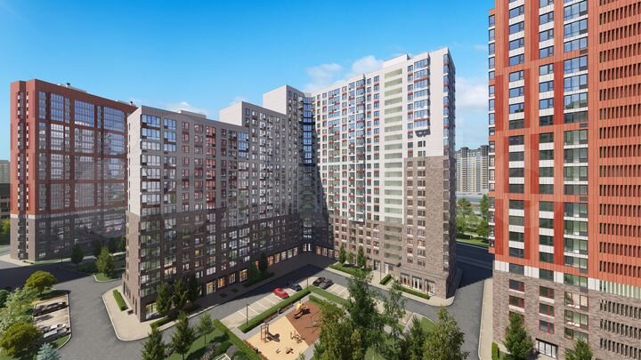 3-к. квартира, 56,3 м², 10/22 эт.