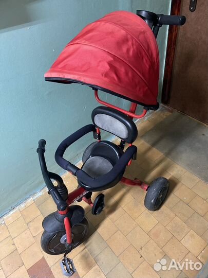 Велосипед трехколесный бу с ручкой Одинцово