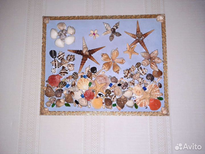 Картина из ракушек