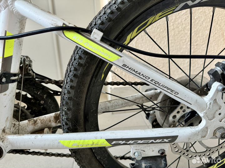 Велосипед подростковый с алюминиевой рамой 20