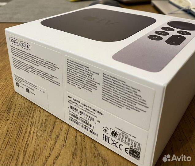 Тв приставка apple TV 4k