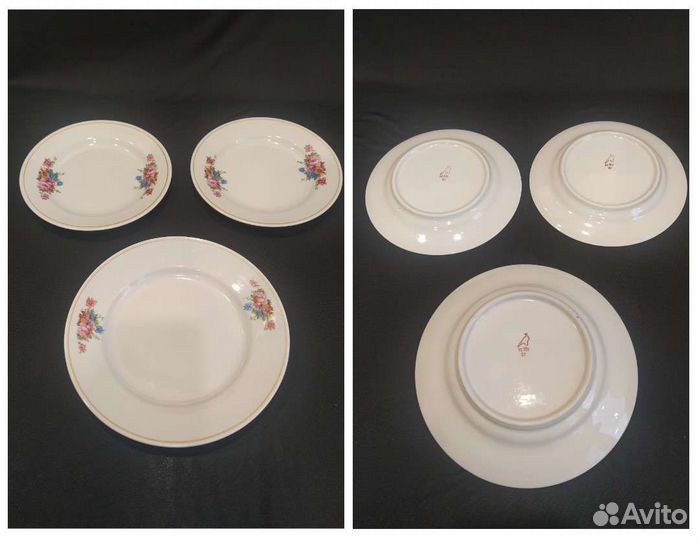 Тарелки, блюдца, СССР