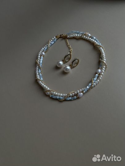 Украшение на шею ручная работа