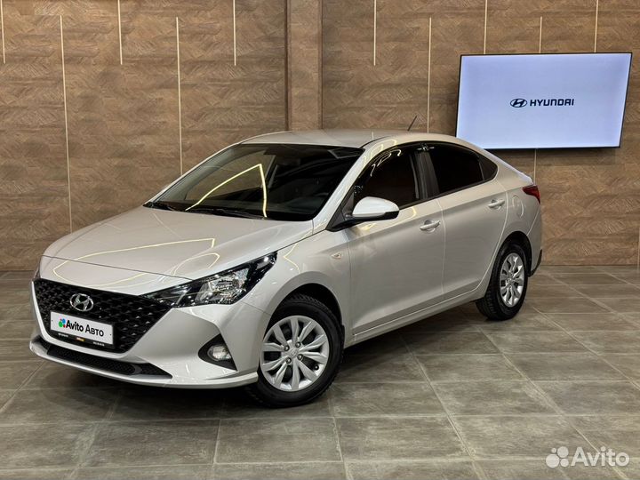 Hyundai Solaris 1.6 МТ, 2021, 38 000 км