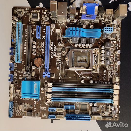 Материнская плата - asus P8Z77-M
