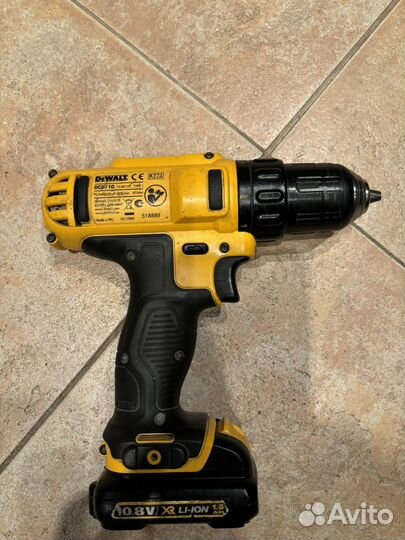 Шуруповерт dewalt dcd 710