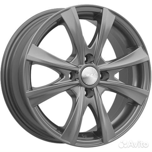 Диски Скад Мальта 5.5x14 4*100 ET38 DIA67.1 Графит Литой