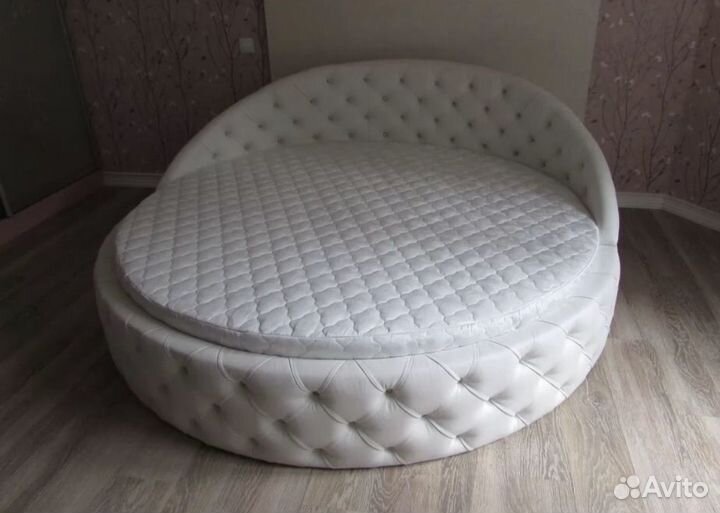 Круглая кровать двухспальная