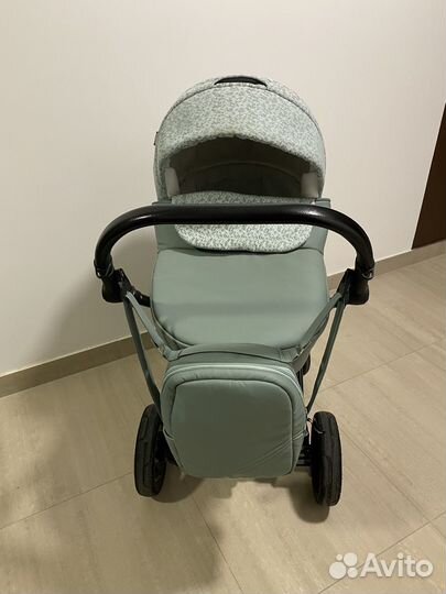 Коляска 2 в 1 Indigo эко кожа