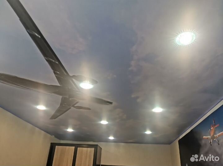 Натяжные потолки Большой ассортимент
