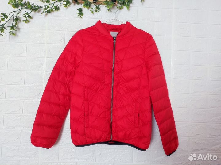 Ультратонкая куртка 42-44 пух перо Fransa