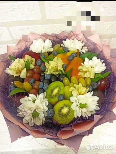 Вкусные съедобные букеты