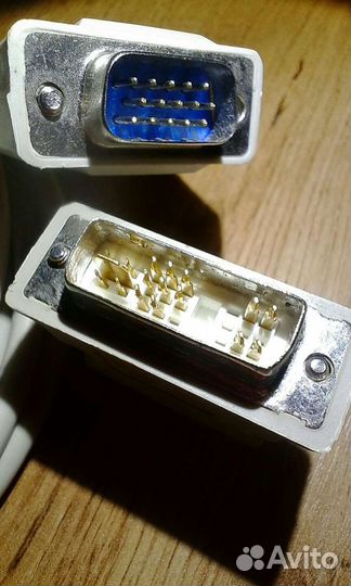 Кабель VGA 3м с адаптером