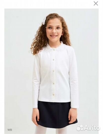 Блузка на девочку 134
