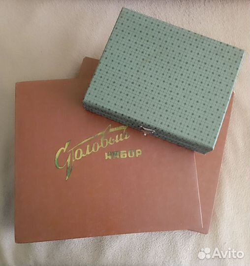 Набор чайных ложек, столовый набор СССР