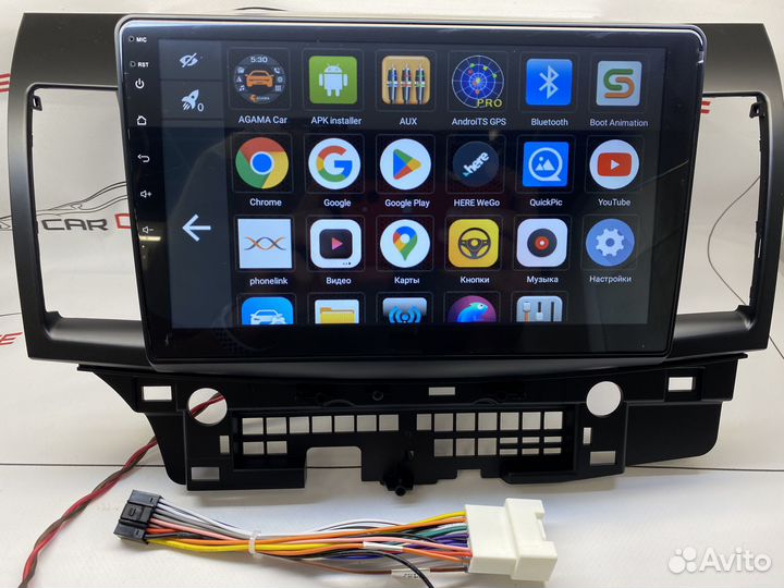 Магнитола Lancer 10 2007-2012 Андроид