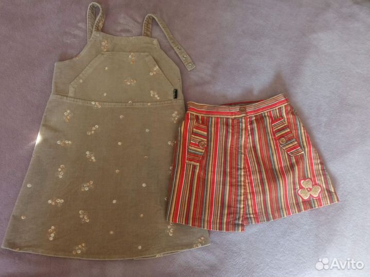 Вещи пакетом для девочки 116 122