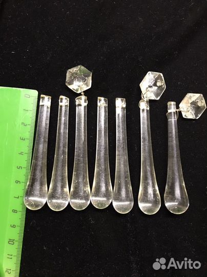 Хрустальные подвески для люстры СССР