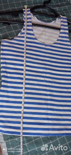 Майка тельняшка 9-10 лет в отличном состоянии