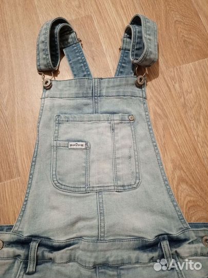 Джинсовый сарафан, юбка 152-158 из Германии