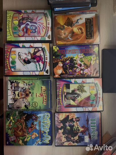 Dvd диски мультики